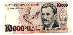 C223 - 10000 Cruzeiros - Vital Brazil - Data: 1991 - Estado de Conservação: (MBC/SOB)