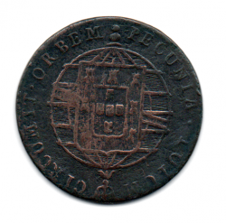 1820 - XL Réis - Moeda Brasil Reino