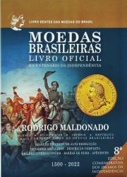 Catálogo Moedas Bentes 2022 - Moedas Brasileiras Livro Oficial
