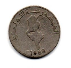 Tunísia - 1988 - ½ Dinars Comemorativa (F.A.O.)