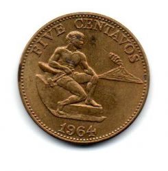 Filipinas - 1964 - 5 Centavos