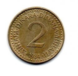 Iugoslávia - 1984 - 2 Dinara