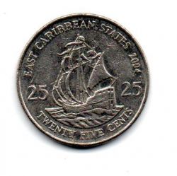 Estados do Caribe Oriental - 2004 - 25 Cents