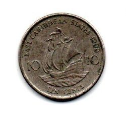 Estados do Caribe Oriental - 1999 - 10 Cents
