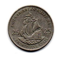 Estados do Caribe Oriental - 1981 - 25 Cents