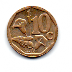 África do Sul - 2005 - 10 Cents