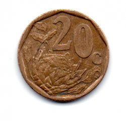 África do Sul - 1996 - 20 Cents