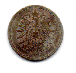 Alemanha Império - 1888A - 10 Pfennig