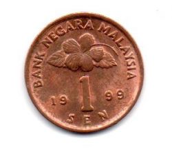 Malásia - 1999 - 1 Sen