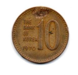 Coréia do Sul - 1970 - 10 Won