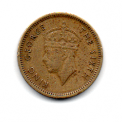 Hong Kong - 1950 - 5 Cents
