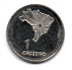 1972 - 1 Cruzeiro - Espelhada / Proof - Comemorativa Sesquicentenário da Independência - Moeda Brasil 