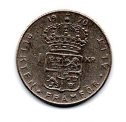 Suécia - 1970 - 1 Krona