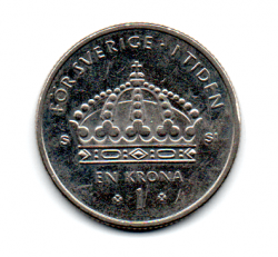 Suécia - 2008 - 1 Krona