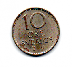 Suécia - 1968 - 10 Ore