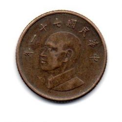 Taiwan -  1982 - 1 Dollar