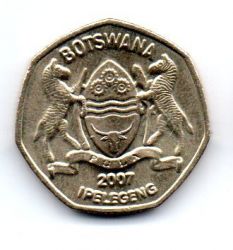 Botswana - 2007 - 1 Pula