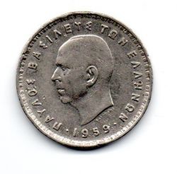 Grécia - 1959 - 10 Drachmai