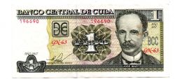 Cuba - 1 Peso - Cédula Estrangeira