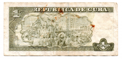 Cuba - 1 Peso - Cédula Estrangeira