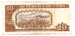 Cuba - 10 Pesos - Cédula Estrangeira 