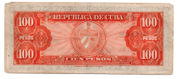 Cuba - 100 Pesos - Cédula Estrangeira