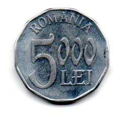 Romênia - 2001 - 5000 Lei