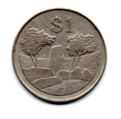 Zimbábue - 1980 - 1 Dollar