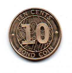Zimbábue - 2014 - 10 Cents Bond