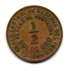 Peru - 1965 - ½ Sol