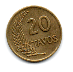 Peru - 1960 - 20 Centavos