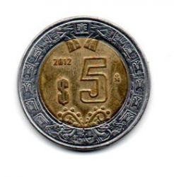 México - 2012 - 5 Pesos