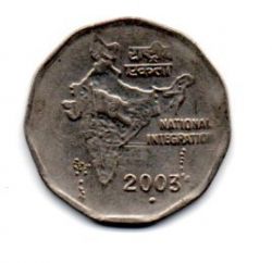Índia - 2003 - 2 Rupees