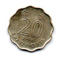 Hong Kong - 1998 - 20 Cents