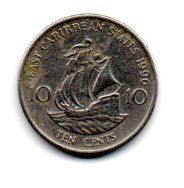 Estados do Caribe Oriental - 1996 - 10 Cents