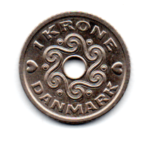 Dinamarca - 1996 - 1 Krone