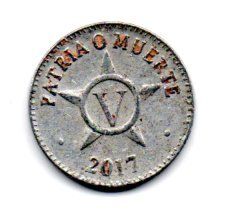 Cuba - 2017 - 5 Centavos