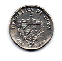 Cuba - 2013 - 10 Centavos