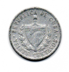 Cuba - 1969 - 20 Centavos
