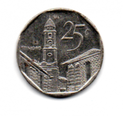 Cuba - 2006 - 25 Centavos