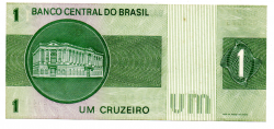 C130 - 1 Cruzeiro - Efígie da República - Data: 1972 - Estado de Conservação: Soberba/Flor (Sob/Fe)