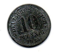 Alemanha Império - 1921 - 10 Pfennig 