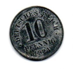 Alemanha Império - 1921 - 10 Pfennig 