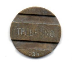 Ficha Telefônica Argentina - TELEFONO - 90