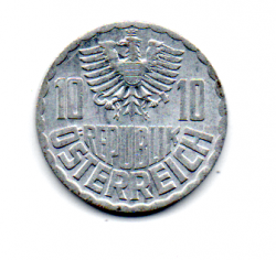 Áustria - 1964 - 10 Groschen