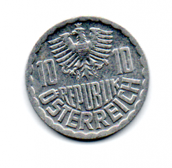 Áustria - 1981 - 10 Groschen 