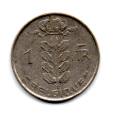Bélgica - 1963 - 1 Franc - Legenda em Francês 
