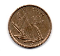 Bélgica - 1982 - 20 Francs - Legenda em Francês 