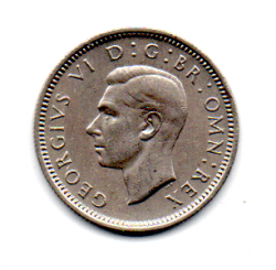 Reino Unido  - 1947 - 6 Pence