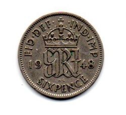 Reino Unido - 1948 - 6 Pence